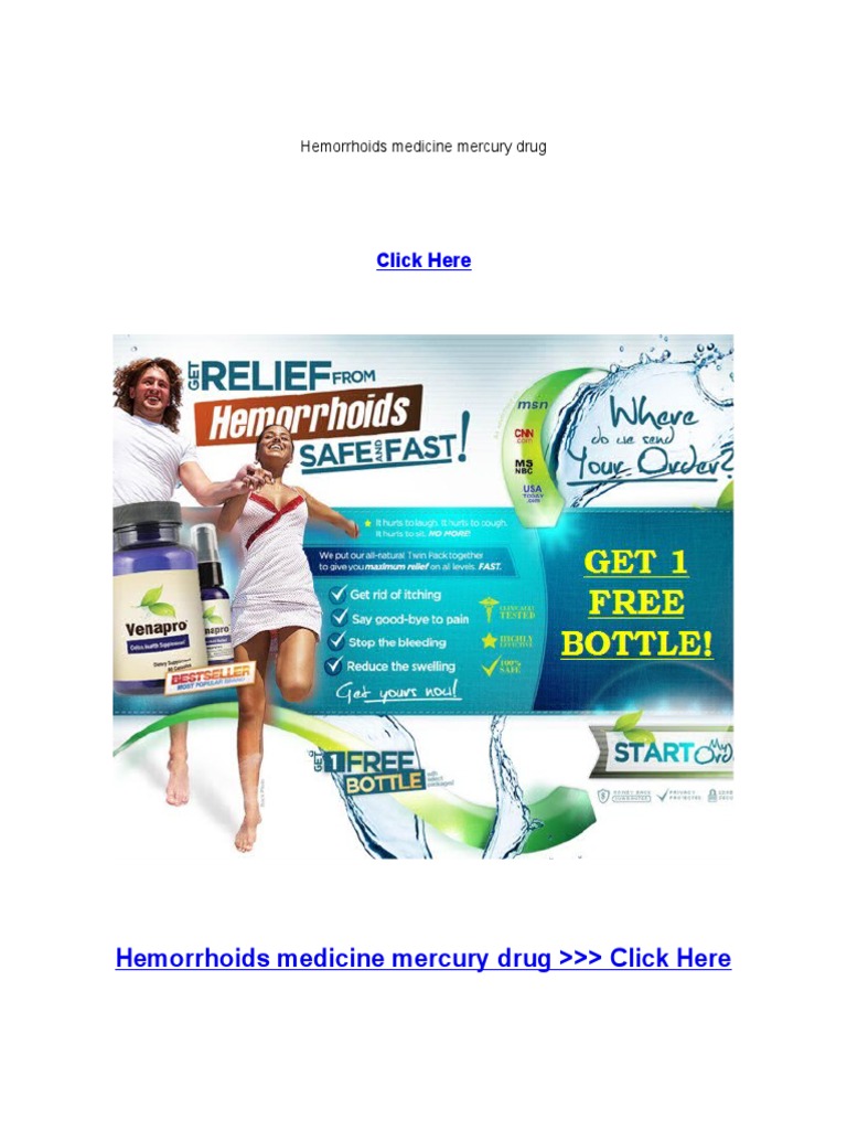 Hemorrhoids Medicine Mercury Drug PDF