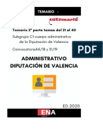 Vista Preliminar Temario Diputación de Valencia 2 Parte