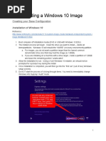 Building A Windows 10 Image: Creating Your Base Configuration