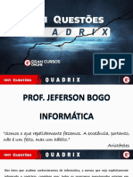 1001 Questões Quadrix - Informática - Jeferson Bogo25-5