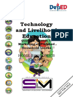 Technology and Livelihood Education: Home Economics (Grade 6)