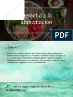 Derercho A La Alimentacion