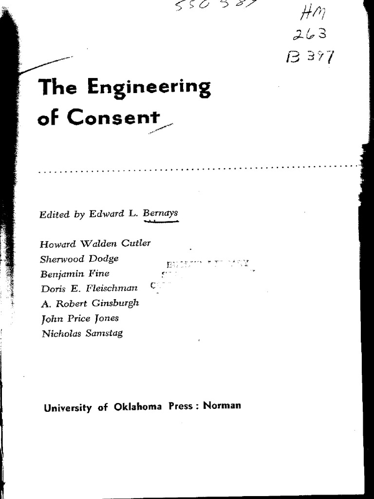 The Engineering of Consent Edward Bernays PDF