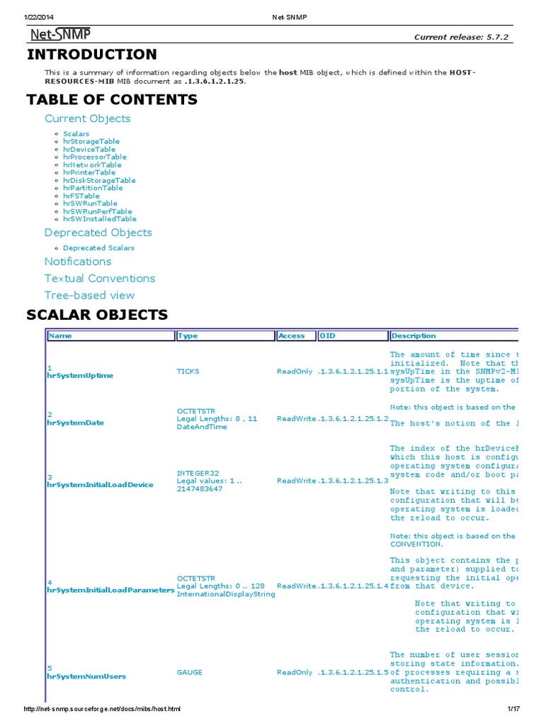 Net SNMP Host MIB | PDF | Computer Data Storage | File System