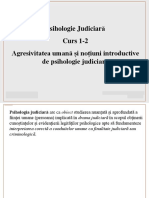 Psihologie Judiciara - Suport de Curs Anul III Psihologie 2021