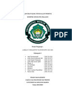 Laporan Hasil Penjualan Produk Kelompok 3 (M.P)