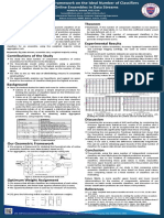 A Theoretical Framework On The Ideal Number of Classifiers For Online