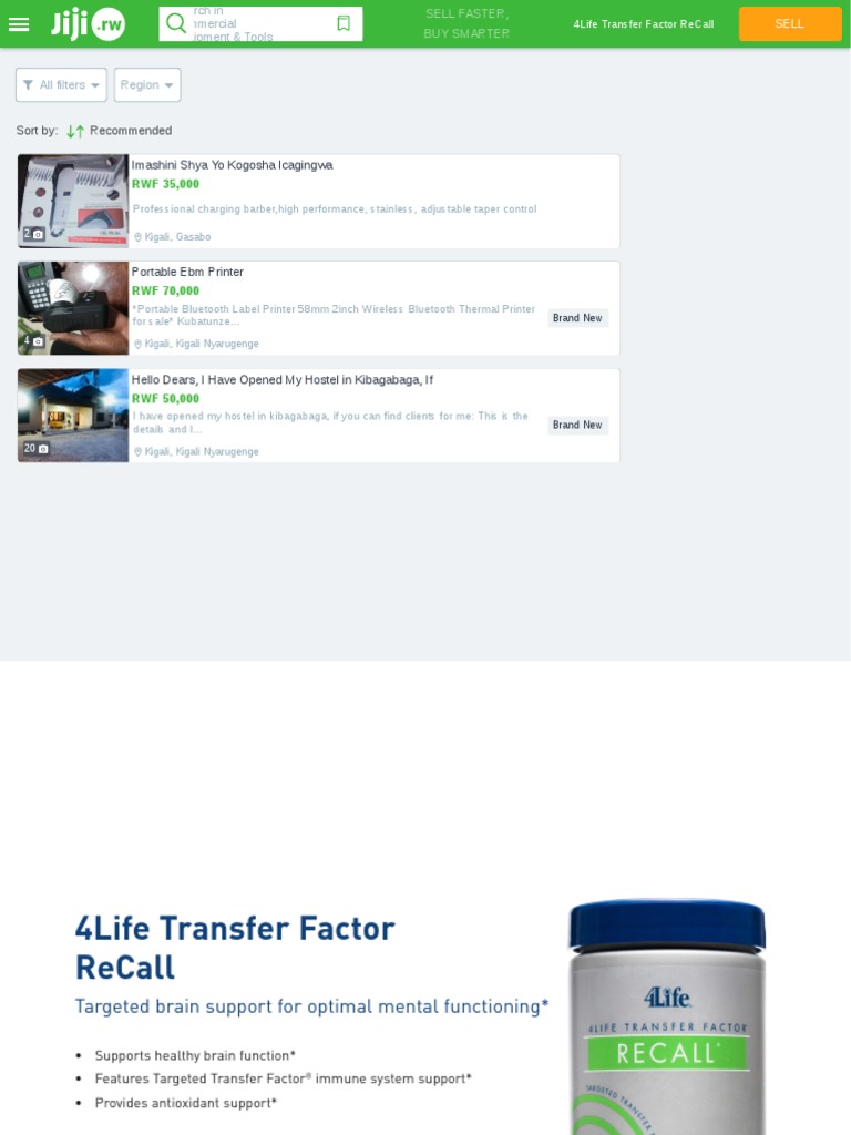 4life Transfer Factor ReCallmanual PDF Soybean Magnesium