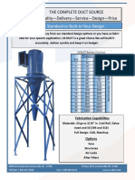 Cyclones - Standard or Built To Your Design.: Quality-Delivery-Service-Design-Price The Complete Duct Source