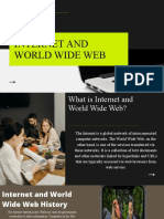 Internet and World Wide Web: Angela Nicole A. Nayve