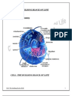 Cell:The Building Block of Life Assignment #1 Subject: Biochemistry