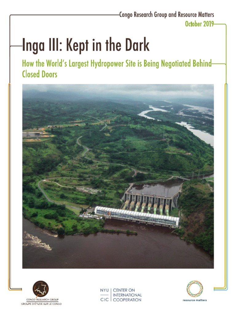 GEC Resource-Matters Inga-III en Final-2 | PDF | Democratic Republic Of ...