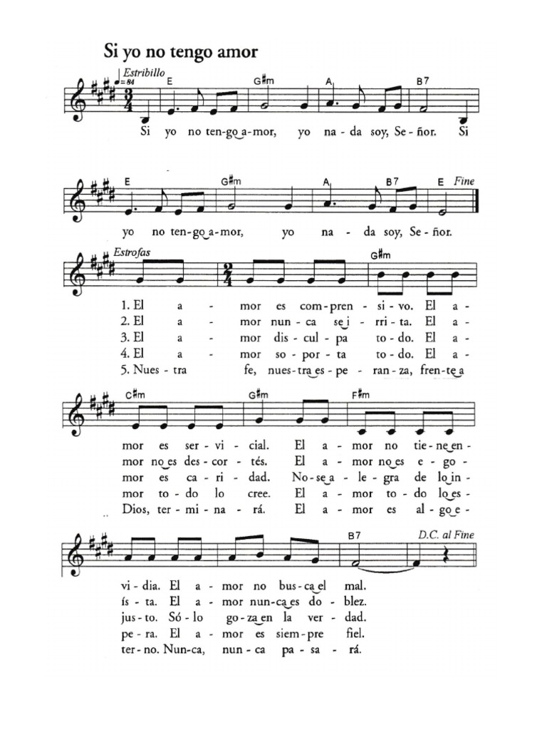 Si Yo No Tengo Amor PDF