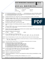 Chemical Bonding: Chapter Practice Problems