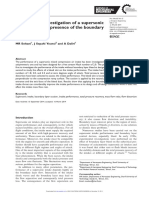 Performance Investigation of A Supersonic Air Intake in The Presence of The Boundary Layer Suction