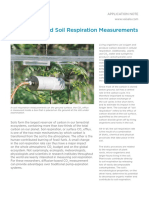 Diffusion-Based Soil Respiration Measurements: Application Note