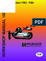 Peugeot - fb3-6. 2t 100cc Engine Workshop Manual