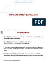 Lect 1 - CPE 505 MIPS Assembly Language