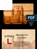 o Tempo Em Memorial Do Convento (1)
