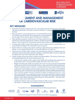 The Assessment and Management of Cardiovascular Risk: Key Messages