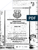 Electronic Warfare System: Operational',. AND