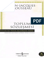 6317 Toplum Sozleshmemesi Jean Jacques Rousseau Vedat Gunyol 2013 149s