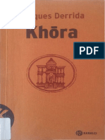 6332 Khora Jacques Derrida Didem Eryar 2008 92s