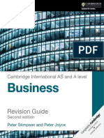 Business: Revision Guide