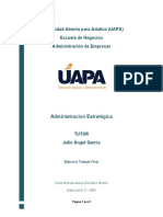 Trabajo Final - Administracion Estrategica - KARLA GONZALEZ - MAT. 17-4904