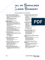 Sponsoring Societies - 2020 - Journal of Shoulder and Elbow Surgery