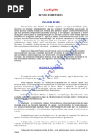 Luz Espírita - Estudo Sobre Passes (autoria desconhecida)