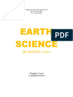 Earth Science: Quarter 2: Las 6