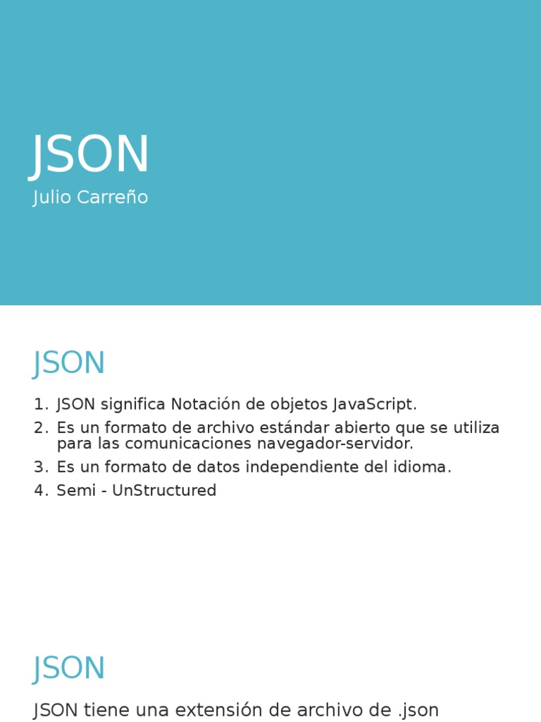 2 - Json | PDF
