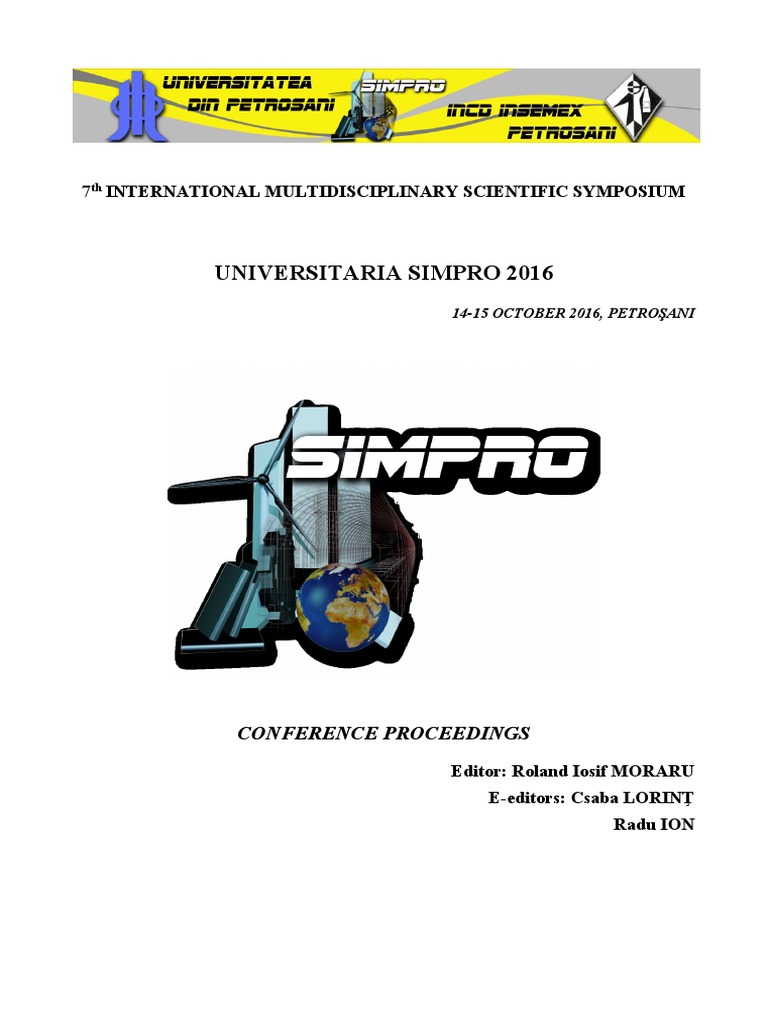 Proceedings SIMPRO 2016 | PDF | Risk | Occupational Safety And Health
