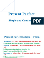 Present Perfect S&C