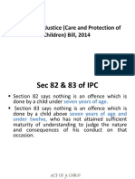 The Juvenile Justice (Care and Protection of Children) Bill, 2014