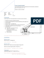 Crane Calculations