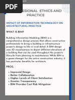 Impact of Bim For Architecture