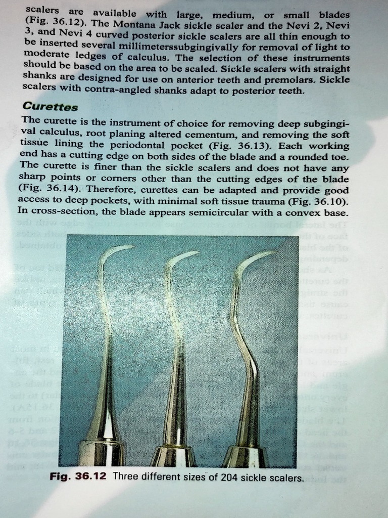 Clinical Periodontology... Curettage PDF Dentistry Branches Periodontology