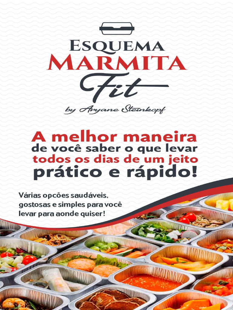 Marmita Fitness - Frango Xadrez + Arroz de Couve-Flor