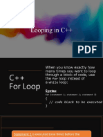 Looping