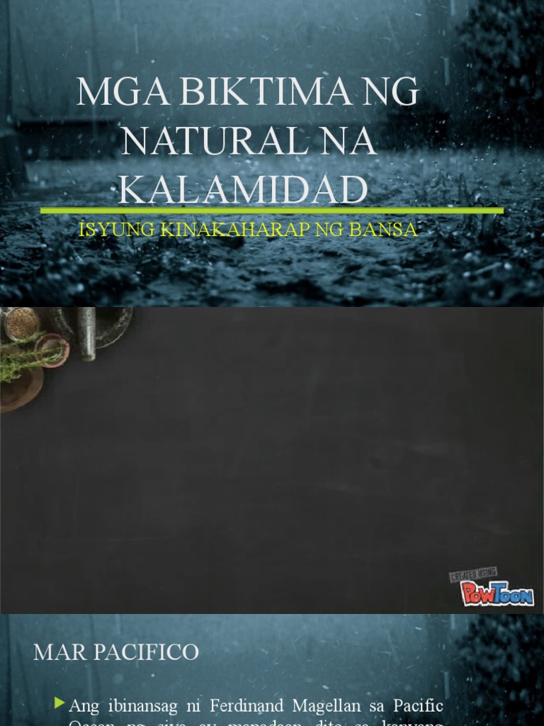 Mga Biktima NG Natural Na Kalamidad | PDF