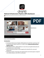 National Infrastructure Pipeline (NIP) Dashboard: Watch Video at