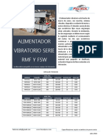 Alimentador Vibratorio - Ficha Tecnica Facsol