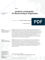 Polymères Conjugués Et Électronique Organique: Réf.: E1862 V2