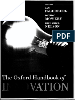The Oxford Handbook of Innovation Edited