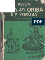 444238471 Asa Ati Orisa Ile Yoruba Daramola e Jeje PDF