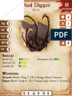 Path of Fire - Bestiary - Dust Digger