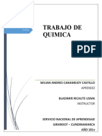 Trabajo de Quimica