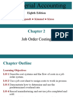 Managerial Accounting: Job Order Costing